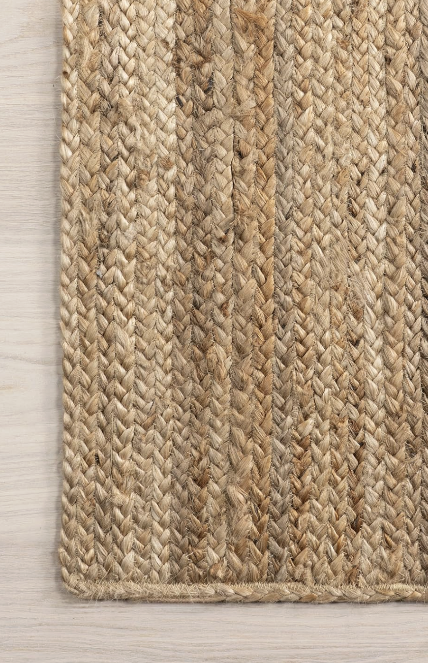 12x15 Jute Hand Woven Area Rug